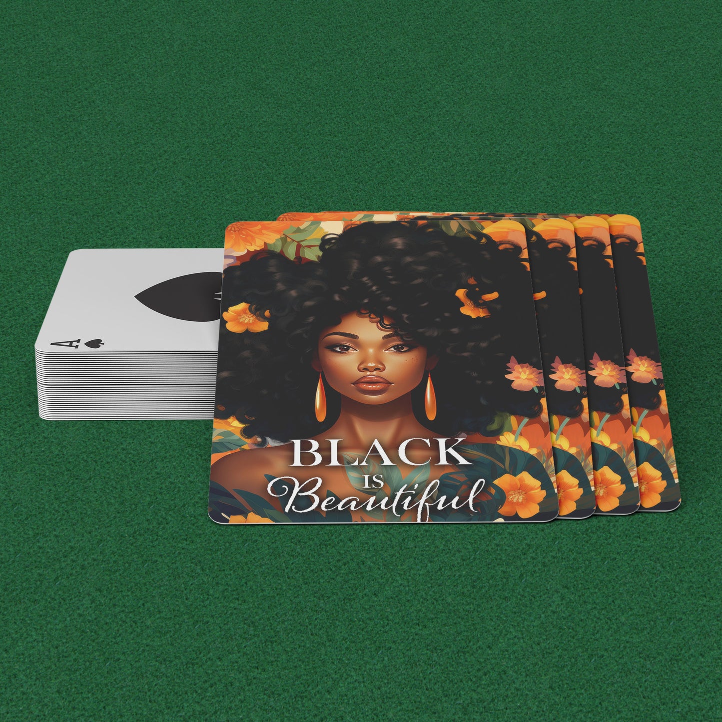 Black is Beautiful Playing Cards