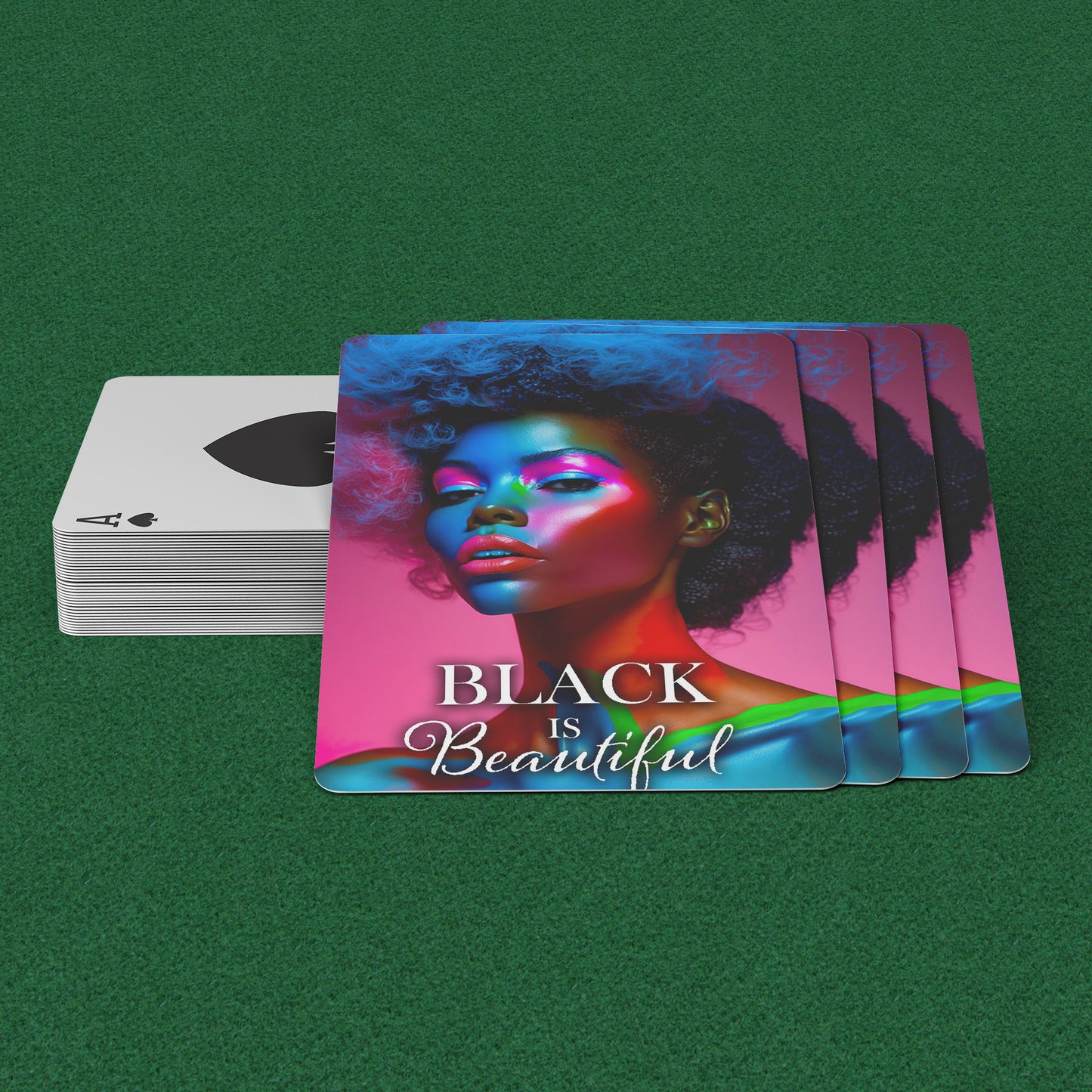 Black is Beautiful Playing Cards