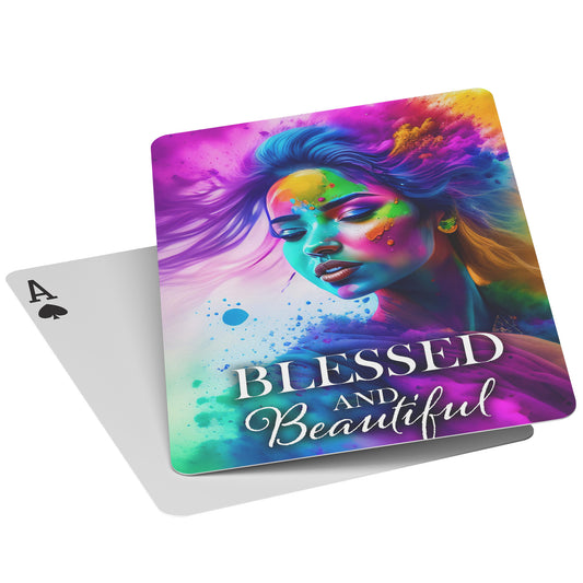 Blessed and Beautiful PLAYING CARDS