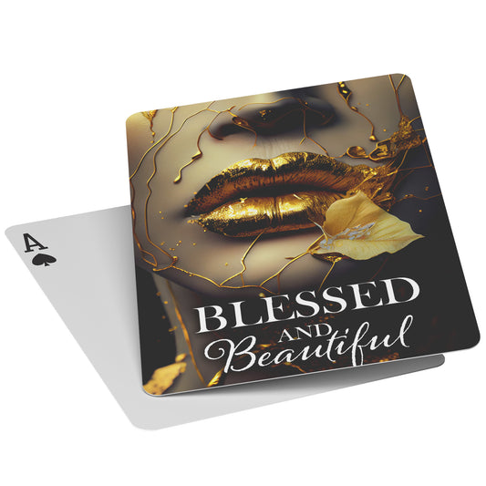 Blessed and Beautiful Playing Cards