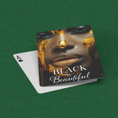 Black is Beautiful Playing Cards