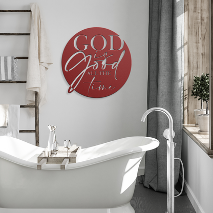 God_is_Good_metal_sign_Red_Modern_Bathroom_Mockup.png